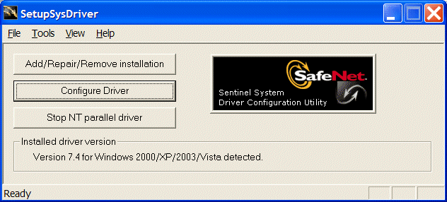 safenet inc usb key driver